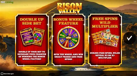 Play Bison Valley slot